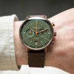 Carregue a imagem no visualizador da Galeria, Relógio STERNGLAS Hamburg Chrono 42 mm S01-HC35-VI17 Quartzo