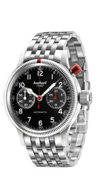 Carregue a imagem no visualizador da Galeria, Relógio Hanhart PIONEER Mk I black, 40 mm 714.210-6428
