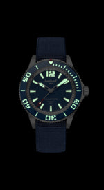 Carregue a imagem no visualizador da Galeria, Relógio Hanhart AQUASPHERE FreeFall Blue, 42mm 772.270-3338