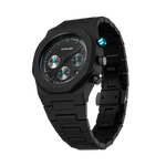 Carregue a imagem no visualizador da Galeria, Relógio D1 Milano Charcoal Black Polychrono 40.5mm D1-PHBJ07