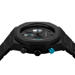 Carregue a imagem no visualizador da Galeria, Relógio D1 Milano Charcoal Black Polychrono 40.5mm D1-PHBJ07