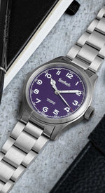 Carregue a imagem no visualizador da Galeria, Relógio Hanhart Preventor HD12™ «Silk Purple» 39 mm