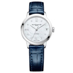 Carregue a imagem no visualizador da Galeria, Relógio Feminino Baume & Mercier Couro Azul M0A10545 03 ATM