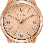 Carregue a imagem no visualizador da Galeria, Relógio Feminino Bulova Sutton Aço Rosé 97P151