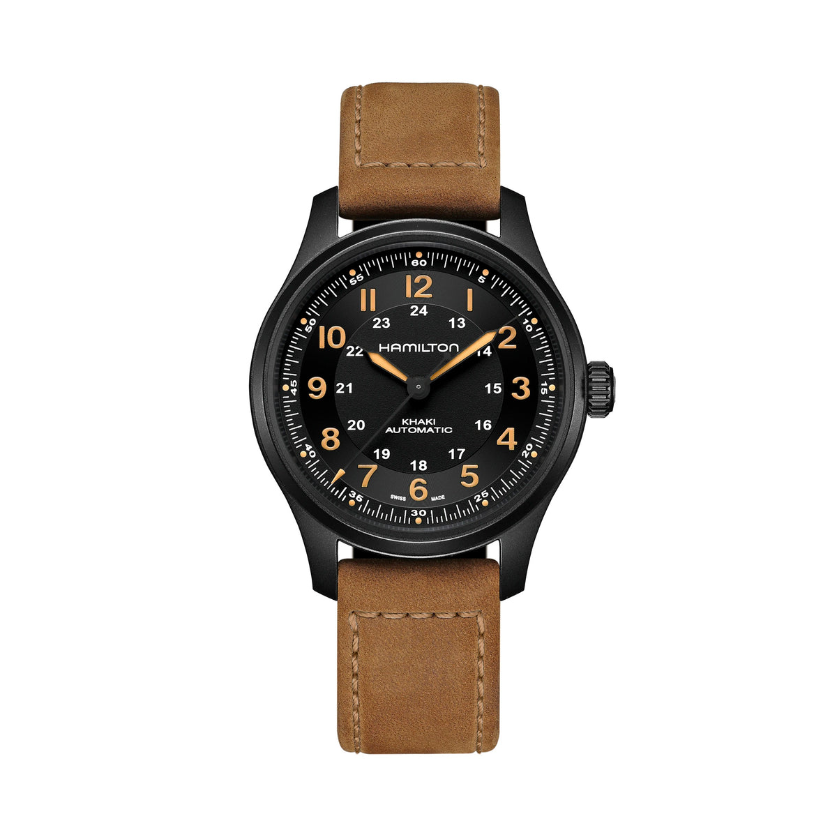 Relógio Hamilton Khaki Field Titanium H70665533 - Automático 42mm