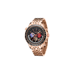 Carregue a imagem no visualizador da Galeria, Relógio Swan & Edgar World Timer Mechanical Quartz Rose