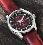 Carregue a imagem no visualizador da Galeria, Relógio Trematic ZY6 borgogna 38 mm Automático