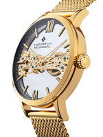 Carregue a imagem no visualizador da Galeria, Relógio Tufina SAN FRANCISCO THEOREMA GM-116-10 GOLD - Automático 44mm