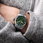 Carregue a imagem no visualizador da Galeria, Relógio TRASKA Summiteer 36 Pine Green 6224