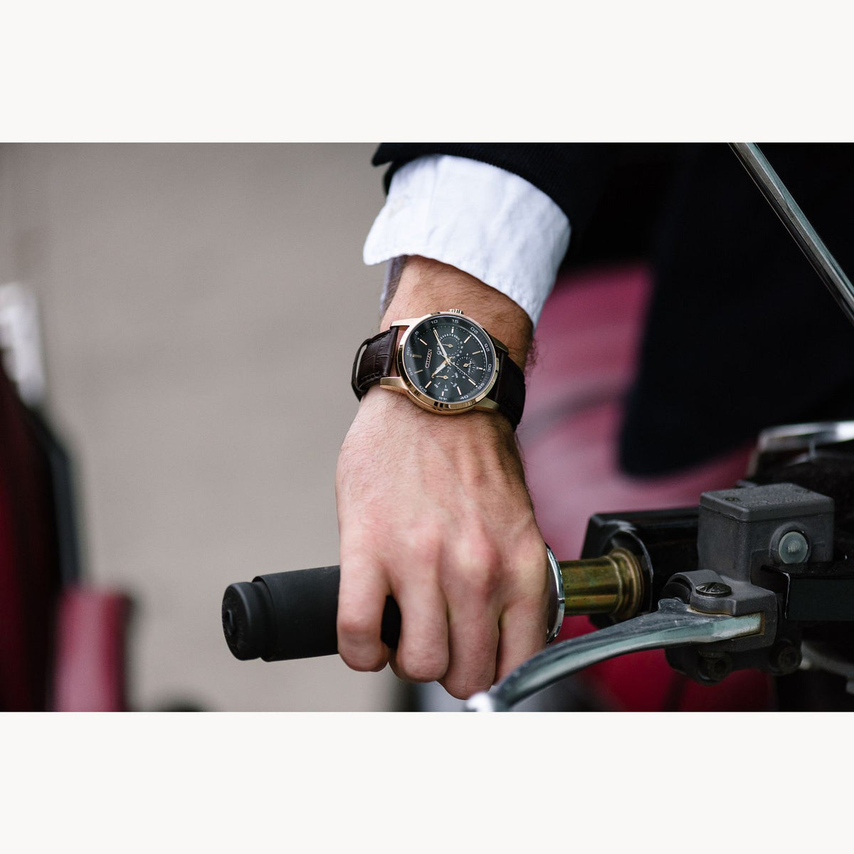 Relógio Citizen Corso BU2013-08E - Eco-Drive 44mm – Pendulum