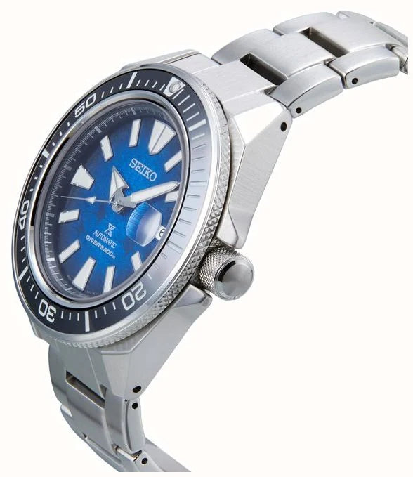Relógio Seiko PROSPEX – “Save The Ocean” King Samurai Manta Ray