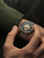 Carregue a imagem no visualizador da Galeria, Relógio Furlan Marri Disco Volante Disco Verde