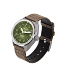 Carregue a imagem no visualizador da Galeria, Relógio Circula Pilot watch ProFlight Green PF-SS-PU