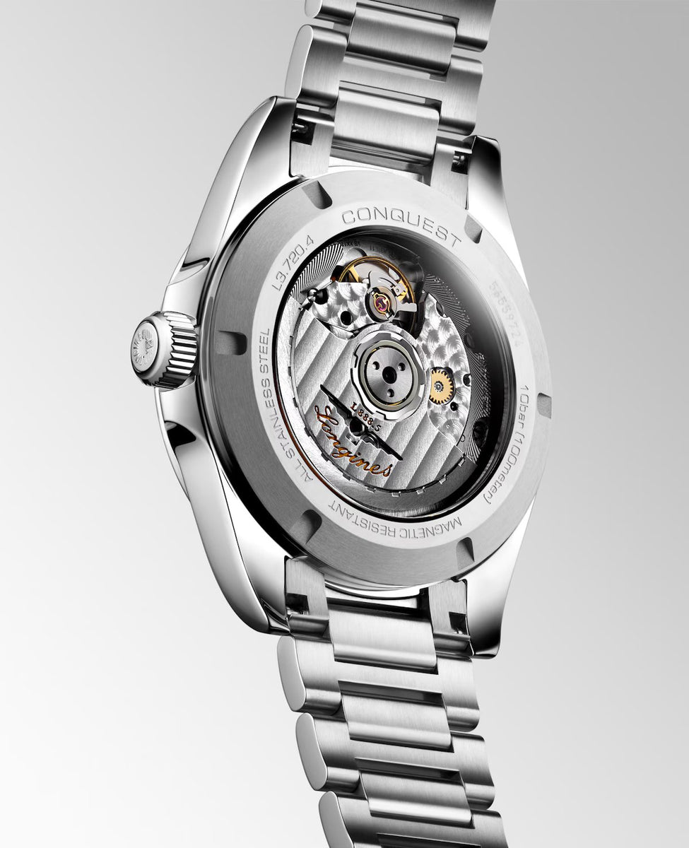 Relógio Longines Conquest L3.720.4.92.6 Automático 38mm – Pendulum