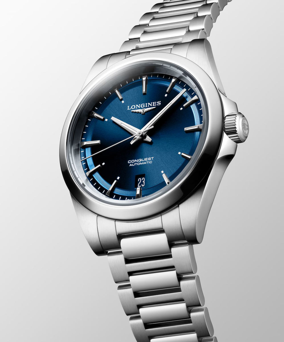 Relógio Longines Conquest L3.720.4.92.6 Automático 38mm – Pendulum