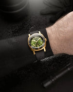 Carregue a imagem no visualizador da Galeria, Relógio Nivada Grenchen DEPTHMASTER BRONZE GREEN 39mm 14132A01