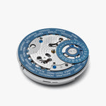 Carregue a imagem no visualizador da Galeria, Relógio NOMOS Glashütte Zürich World Time 40mm Midnight Blue on Strap 807