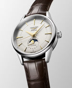 Carregue a imagem no visualizador da Galeria, Relógio Longines FLAGSHIP HERITAGE MOONPHASE L4.815.4.78.2 - Automático 38,5mm