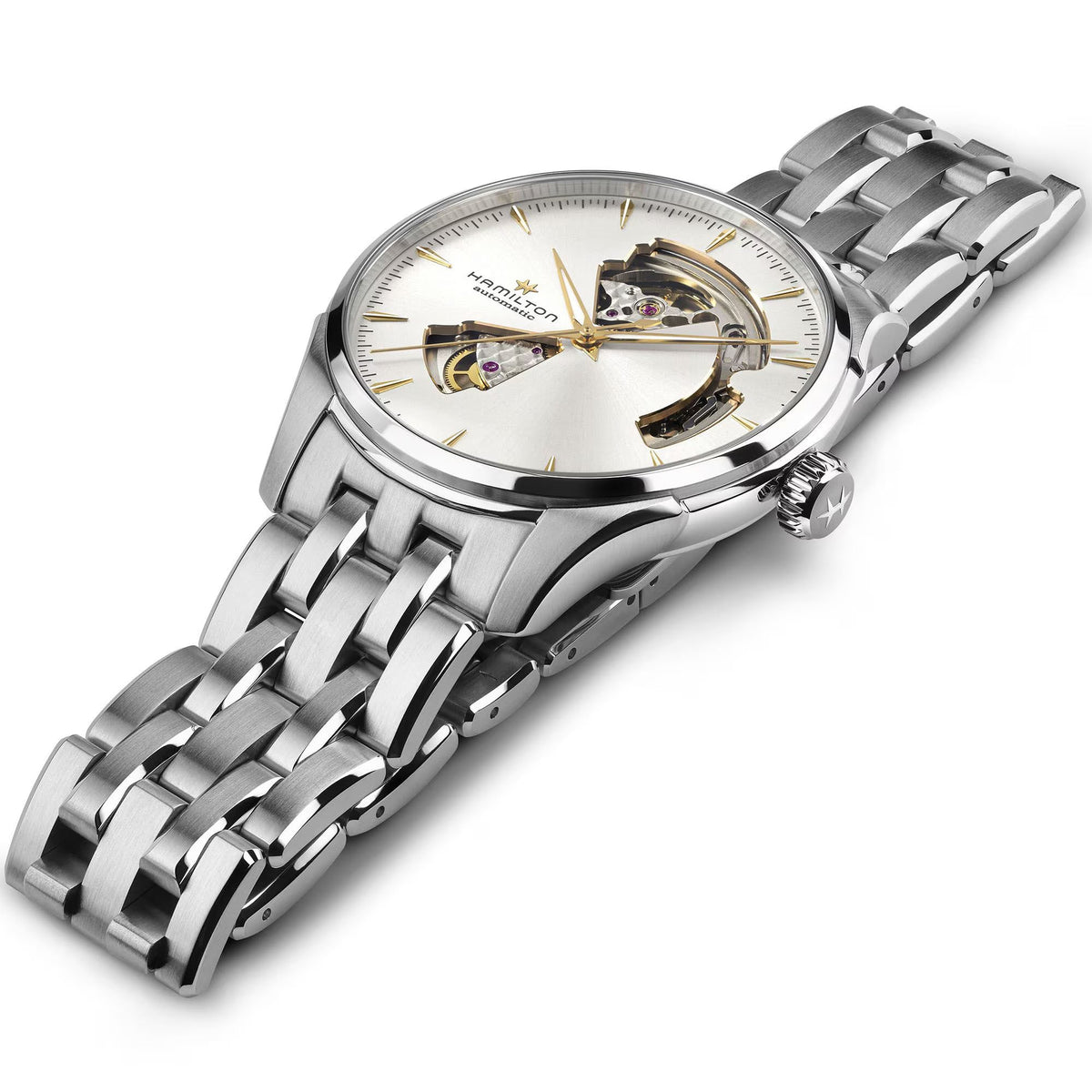 Hamilton JAZZMASTER OPEN HEART H32675151 - Automático 40mm