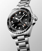 Carregue a imagem no visualizador da Galeria, Relógio Longines L3.890.4.56.6 HYDROCONQUEST GMT 43mm