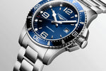 Carregue a imagem no visualizador da Galeria, Relógio Longines Hydroconquest L38404966 - Quartzo - 44mm - Pendulum Relojoaria