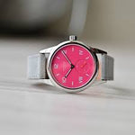 Carregue a imagem no visualizador da Galeria, Relógio Feminino NOMOS Glashütte Club Campus 36mm Deep Pink on Leather Strap 711