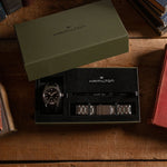 Carregue a imagem no visualizador da Galeria, Relógio Hamilton Khaki Field Murph Automático 42mm Bracelet Bundle H70605732