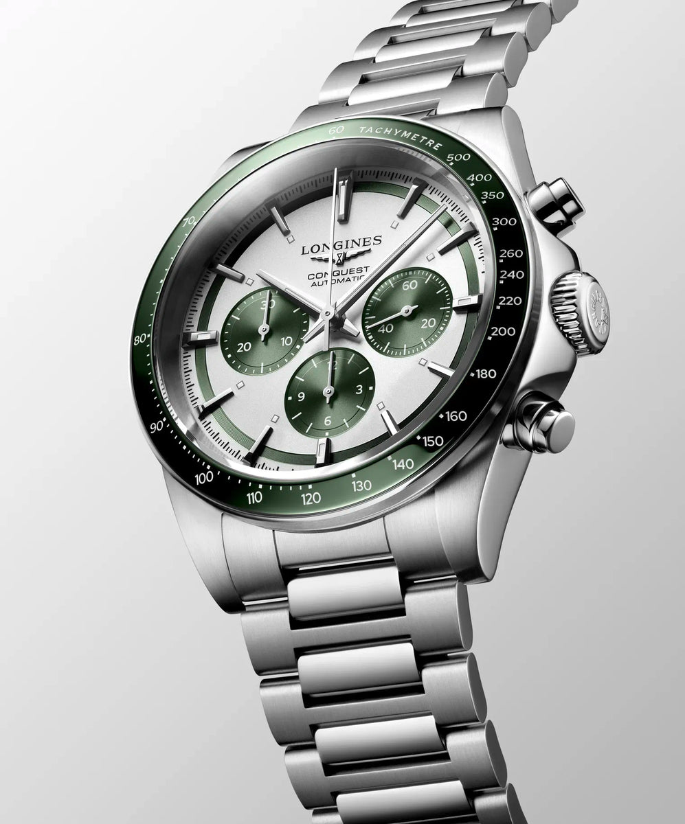 Relógio Longines Conquest L3.835.4.02.6 - 42mm – Pendulum Relojoaria