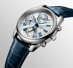 Carregue a imagem no visualizador da Galeria, Relógio Longines MASTER COLLECTION CHRONO MOONPHASE L2.673.4.71.2