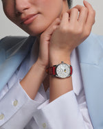 Carregue a imagem no visualizador da Galeria, Relógio Feminino LONGINES MASTER COLLECTION MOONPHASE L2.409.4.87.2 Automático 34mm