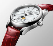 Relógio Feminino LONGINES MASTER COLLECTION MOONPHASE L2.409.4.87.2 Automático 34mm