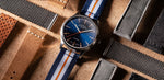 Carregue a imagem no visualizador da Galeria, Relógio Mühle-Glashütte M1-40-72-NB-I Panova Blue