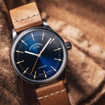 Carregue a imagem no visualizador da Galeria, Relógio Mühle-Glashütte M1-40-72-LB-II Panova Blue