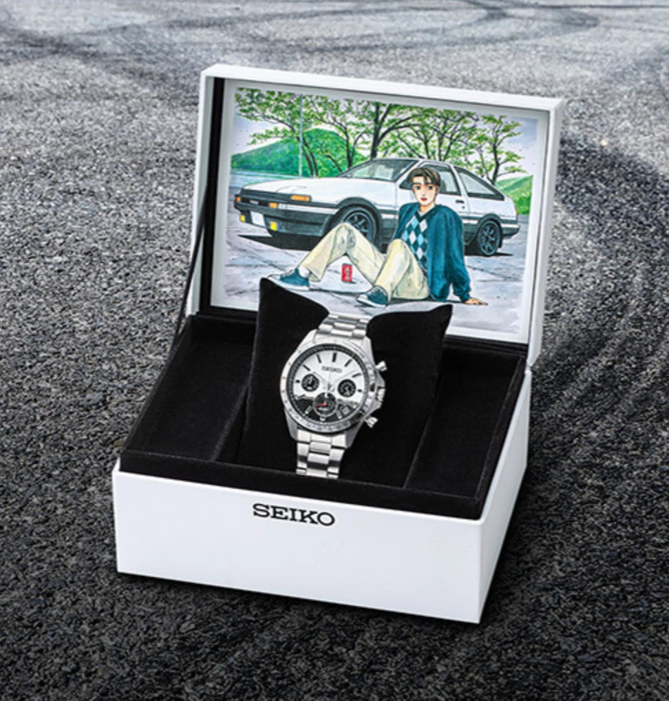 Relógio SEIKO x INITIAL D 30TH ANNIVERSARY COLLABORATION WATCH