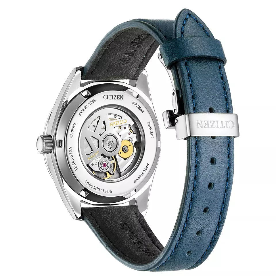 キル　オールドジャラ Citizen Silver Leaf Lacquer NB1060-12L – Pendulum Relojoaria