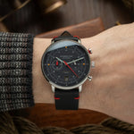 Carregue a imagem no visualizador da Galeria, Relógio STERNGLAS S01-HCN03-VI29 Hamburg Chrono 42 mm Mecha-Quartz