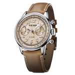 Carregue a imagem no visualizador da Galeria, Relógio Seagull 1963 Wind Chaser Edition with Transparent Caseback 819.13.2023