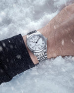 Carregue a imagem no visualizador da Galeria, Relógio Nivada SUPER ANTARCTIC WHITE 3.6.9 38 mm - WHITE LUMINOVA 32067A04