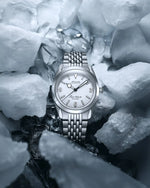 Carregue a imagem no visualizador da Galeria, Relógio Nivada SUPER ANTARCTIC WHITE 3.6.9 38 mm - WHITE LUMINOVA 32067A04