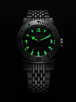 Carregue a imagem no visualizador da Galeria, Relógio Nivada Grenchen WHITE PACMAN DEPTHMASTER 39mm 14102A04