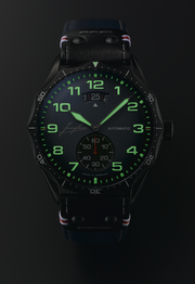 Relógio Junghans Pilot Automático Navy Blue 27/4397.00