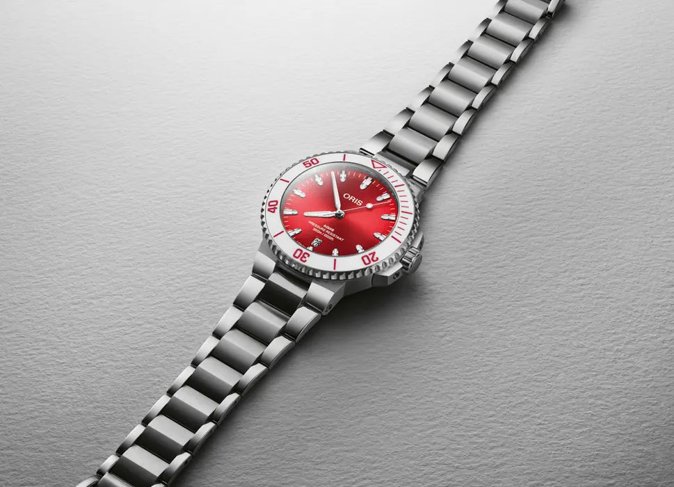Relógio Oris Aquis Date Taste of Summer 01 733 7787 4138-07 8 22 04PEB 41,5mm