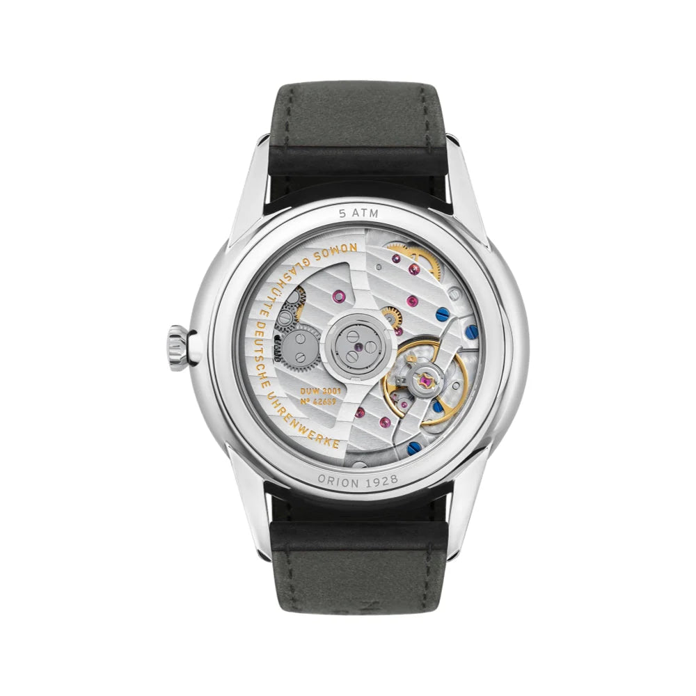 Relógio NOMOS Glashütte Orion Neomatik Sapphire Back 39mm Black on Strap 346