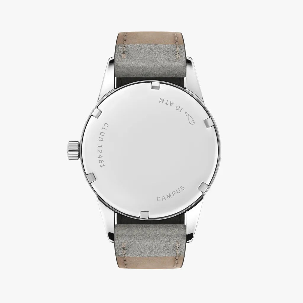 Relógio Feminino NOMOS Glashütte Club Campus 36mm Cream Coral on Leather Strap 714