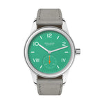Carregue a imagem no visualizador da Galeria, Relógio Feminino NOMOS Glashütte Club Campus 36mm Electric Green on Leather Strap 715