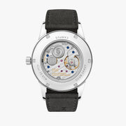Relógio NOMOS Glashütte Club Campus 38mm White Silver-Plated on Strap 735