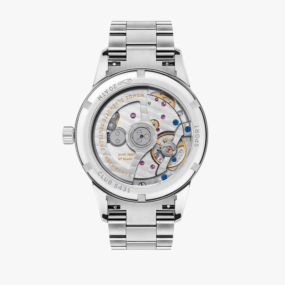 Relógio NOMOS Glashütte Club Sport Neomatik 37mm Petrol Green on Bracelet 746