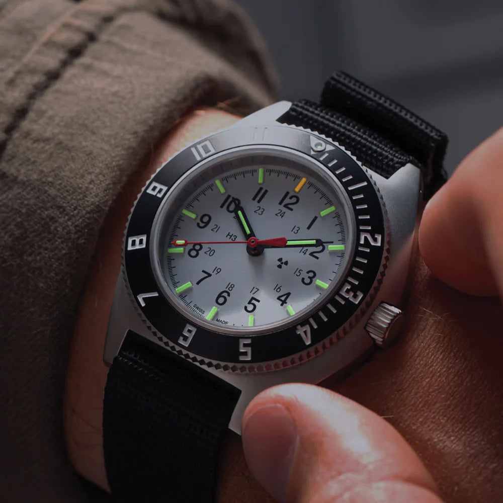 Relógio Marathon SSNAV No Date Arctic Edition 41mm Automático