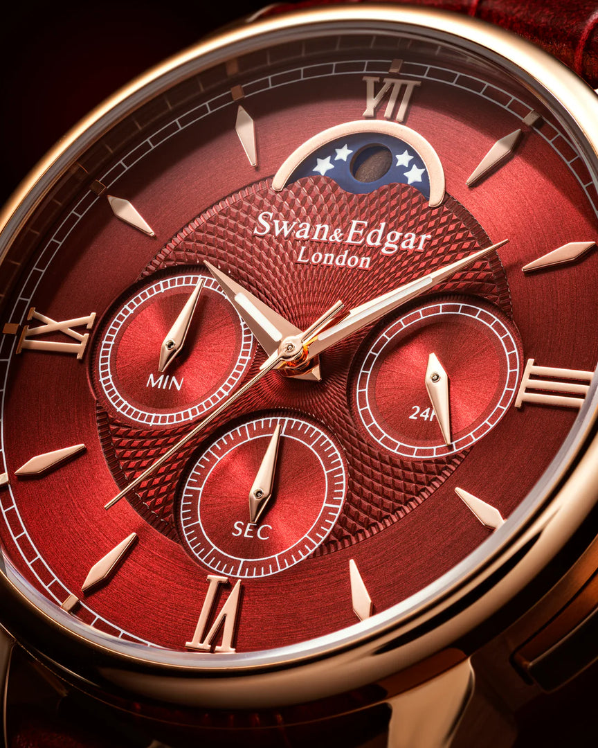 Relógio Swan & Edgar Complication Red