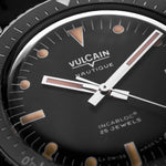 Carregue a imagem no visualizador da Galeria, Relógio Vulcain 660170A07.BHM286 Skindiver Nautique - Black with Khaki Brown Lum
